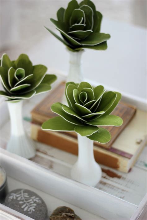 There is no cactus that throws thorns at you. Foam sheet succulent tutorial