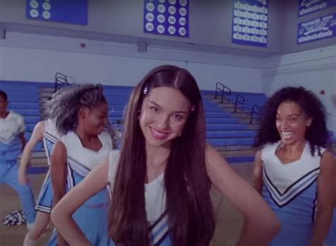 Olivia Rodrigo In A Cheerleader Uniform In Her Good 4 U Video