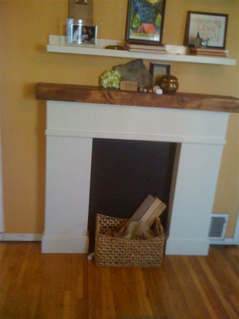 If you don't have a fireplace and can't afford a working one for some reasons, make a faux mantel or a fireplace to create a cozy feel at home. 31 best images about Fireplace/Mantle on Pinterest ...
