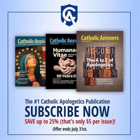 Catholic Answers Magazine Catholic Answers Catholic Beliefs Catholic