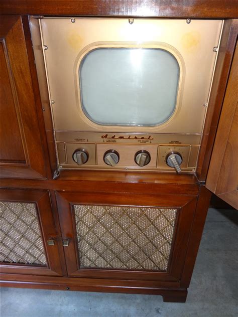 Rare 1940s Admiral Console Tv Televisionphonograph As Is Ebay