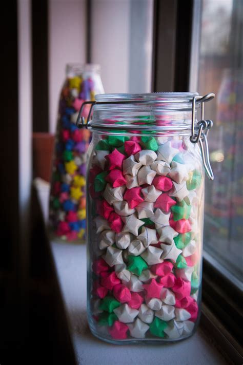 Origami Stars In A Jar Origami