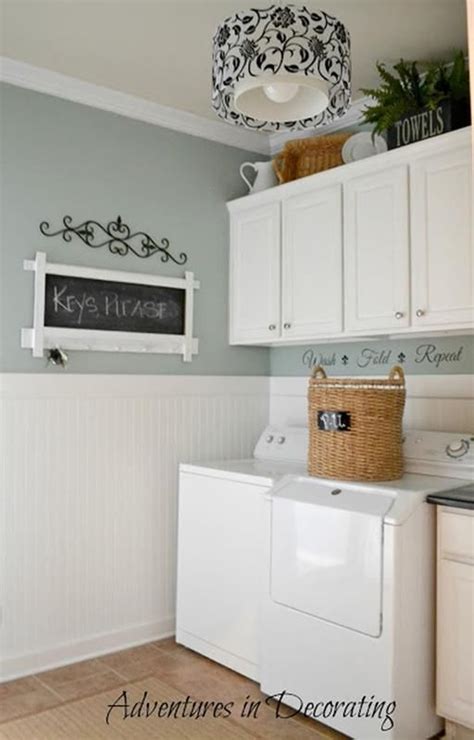 Also, you can add a movable folding table with storage shelves and casters to improve your laundry room design. 41 Dreamy Small Laundry Room Design Ideas To Try Today in ...