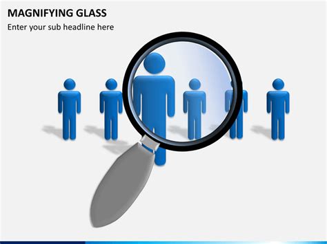 Magnifying Glass Powerpoint Template
