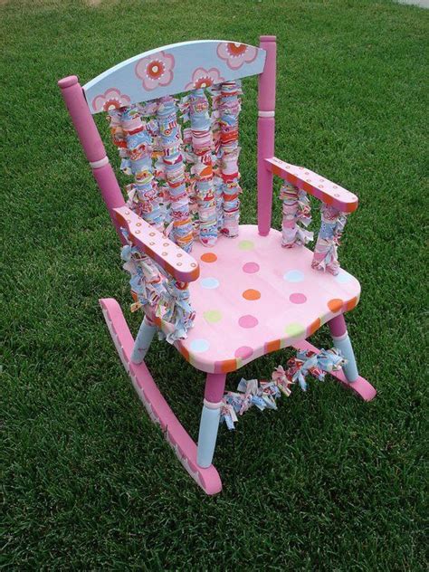 I want a pistachio green one! Items similar to Raggidy Ann Children's Rocking Chair on ...