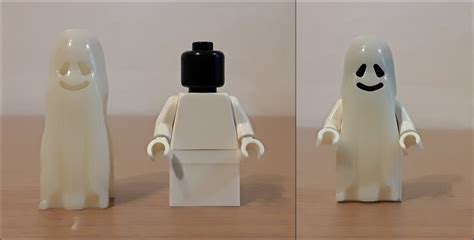 Building Toys Lego Ghost Minifigure Figure Reversible Head Haunted