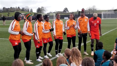 Zambia Train And Interact With Nz Students Ahead Of Womens World Cup