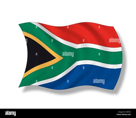 Illustration Flag Of South Africa Stock Photo Alamy