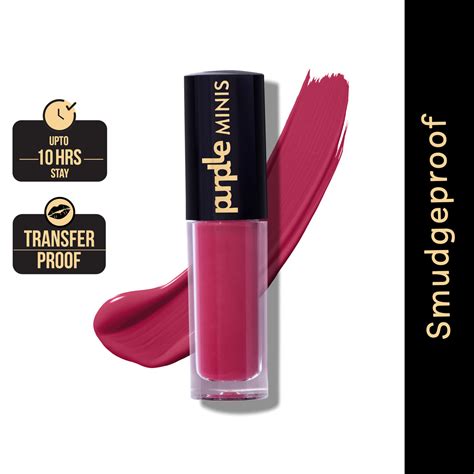 Purplle Ultra Hd Matte Mini Liquid Lipstick Long Lasting