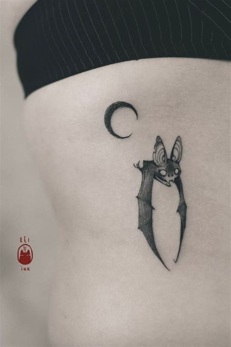 Little Bat Tattoo By Reiinku In 2021 Tattoos Tattoo Now Bat Tattoo