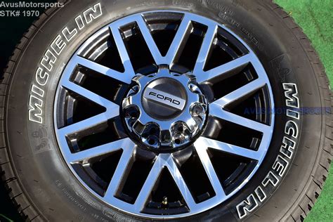 20 Ford F350 Super Duty Platinum Oem Factory Polished Wheels F250 2018