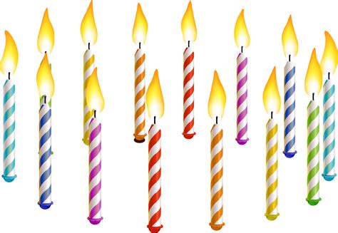 Birthday Cake Candle Png PNG Image Collection