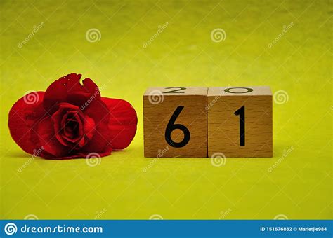 The red one gives a dynamic range of 13+ stops. Number Sixty One With A Red Flower Stock Photo - Image of ...