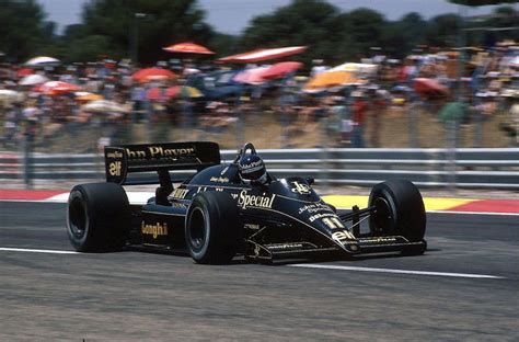 Johnny Dumfries Lotus 98t 1986 Stefan Johansson Michele Alboreto
