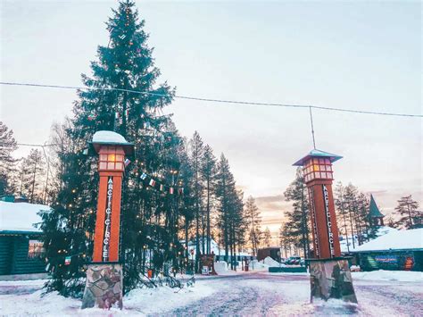 The Ultimate Guide To Visiting Santa Claus Village Rovaniemi