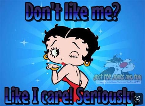 Pin By Dara Zadroga On Hater Betty Boop Cartoon Betty Boop Quotes