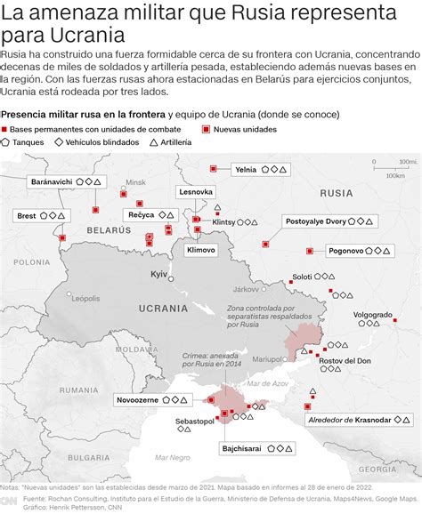 Mapas Sobre Ucrania Y Rusia 4 Gráficos Para Entender Las Tensiones