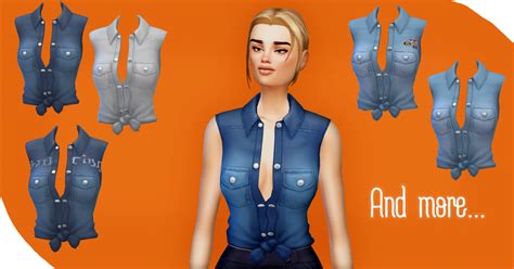 My Sims 4 Blog Vice Top By Simplifiedsimi