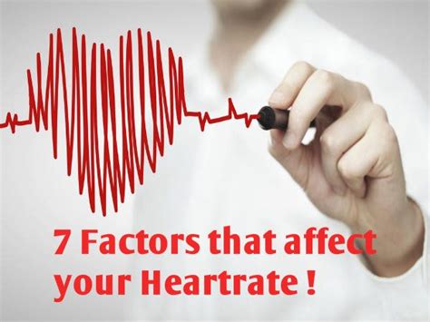 Shocking These Are The 7 Factors That Affect Your Heart Rate
