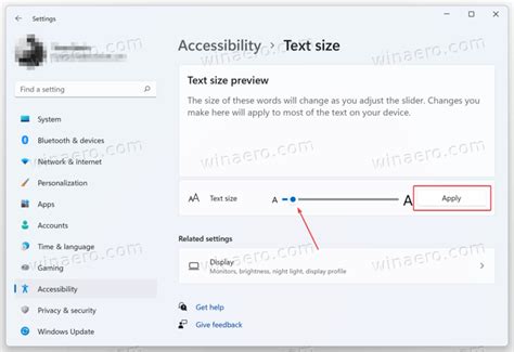 How To Change Text Size In Windows 11