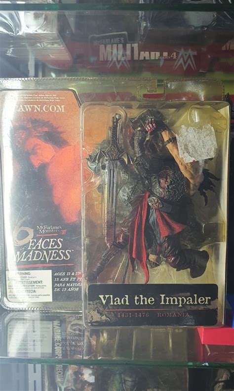 Mcfarlane 6faces Of Madness Vlad The Impaler Moc Neca Hobbies And Toys