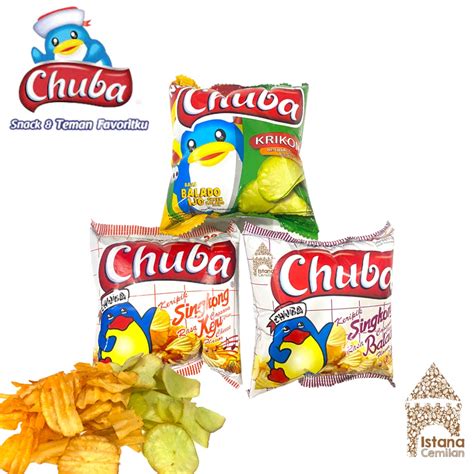 Jual Chuba Snack Cemilan Jadul Keripik Singkong Keju Balado Balado