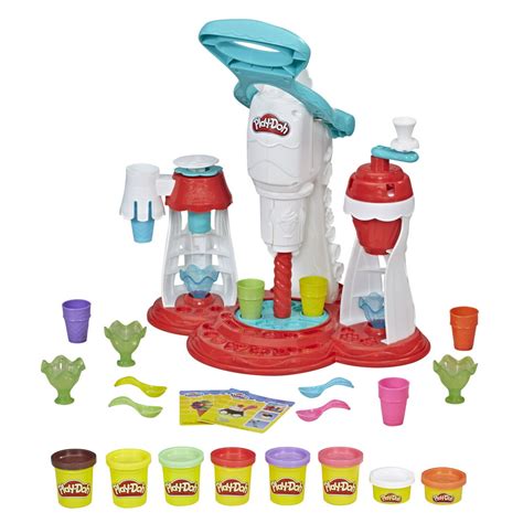Play Doh Kitchen Creations Ultimate Swirl Ice Cream Maker Food Set With