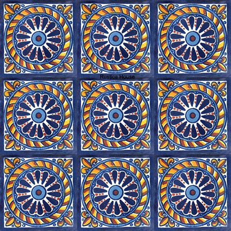 Classic Spanish Designs In Talavera Tiles
