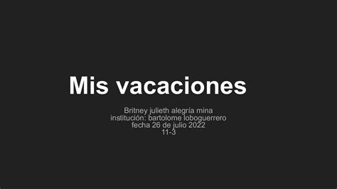 Calaméo Mis Vacaciones