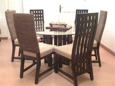 Round Table Dining Set 8 Seater Narra For Sale In The Philippines