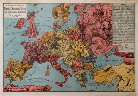 Map Of The Day Europe From Germanys Perspective One Year Into Wwi The Sounding Line