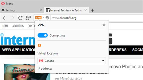 A virtual private network, or vpn, is an excellent way to secure yourself online, especially when using public hotspots. Access Restricted Sites using Free VPN Offered by Opera ...