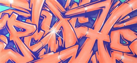 Graffiti Artist Seen Super Wildstyle Psycho Aerosol On Canvas