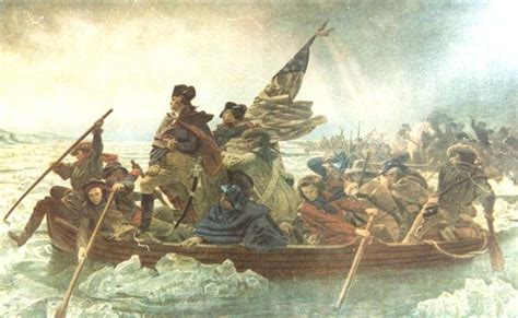 Picture Of George Washington On A Boat Picture Of