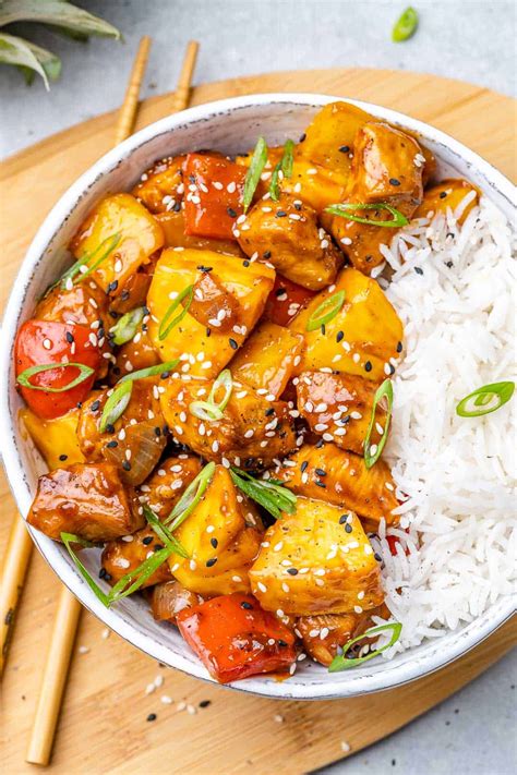 Easy Sweet And Sour Chicken Recipe Healthy Fitness Meals