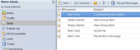 How To Recall Unread Sent Email In Lotus Notes
