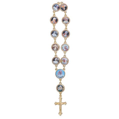 Decade Rosary Of All Popes