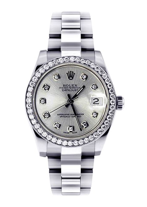 Rolex Datejust Watch For Women | Stainless Steel | 26 Mm – FrostNYC