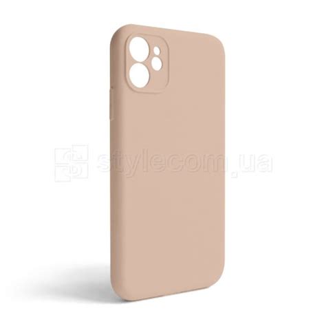 Чехол Full Silicone Case для Apple iPhone 11 nude 19 закрытая камера