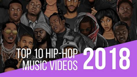 Top 10 Hip Hop Videos Of 2018 Youtube