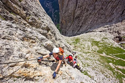 Rock Climbing Via Ferrata Tridentina Dolomites