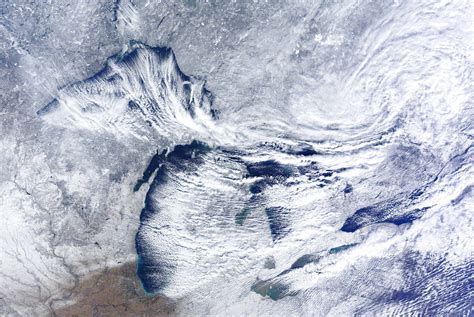 Lake Effect Snow What Why And How Noaa Great Lakes Environmental