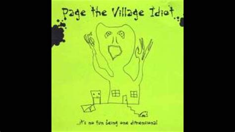 Page The Village Idiot Music Business Youtube