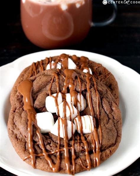 Hot Chocolate Cookies Swanky Recipes Simple Tasty Food Recipes