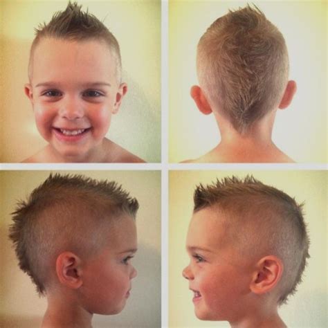 A mohawk hairstyles is easily identifiable by a strip of hair that's left in the middle, with both sides shaved. 20 Awesome and Edgy Mohawks for Kids