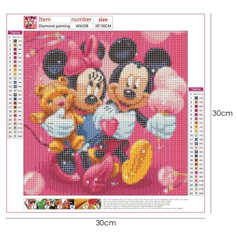 Diamond Painting 5d Full Drill Mickey Mouse