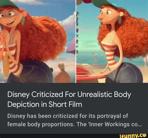Disney Criticized For Unrealistic Body Depiction In Short Film Disney Has Been Criticized For