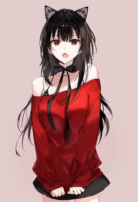 Hoodie Kawaii Shy Anime Girl - Anime Wallpaper HD