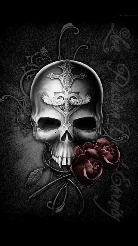 Skull Wallpaper For Iphone 67 Images