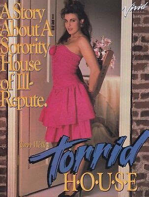 TORI WELLES Rare Original 2 Sided Vivid TORRID HOUSE 8 5 X11 Promo